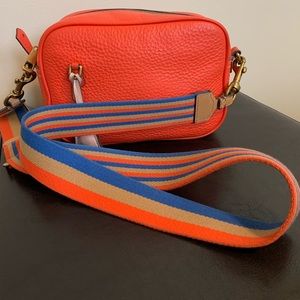 Detachable Bag Strap - Blue/Red/Camel